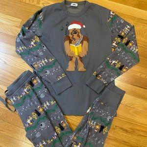 Hanna Andersson mens Star Wars pjs medium